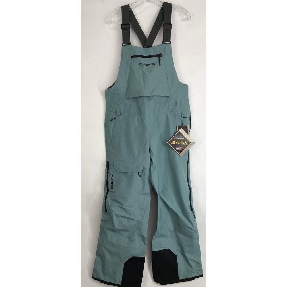 Dakine Bib Pants Womens Size Medium Stoker 3L Gore-Tex‎ Carve Blue Snowboard Ski